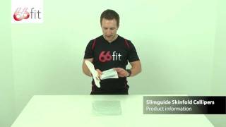 Slimguide Skinfold Calipers  wwwphysiosuppliescom [upl. by Nosyt]