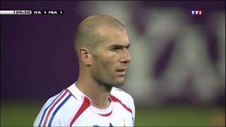 FOOT Mondial 2006 Finale FranceItalie Zidane Carton rouge [upl. by Joyann]