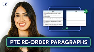 PTE Reading Reorder Paragraphs  3 Practice Tasks with Answers [upl. by Suivatnad]