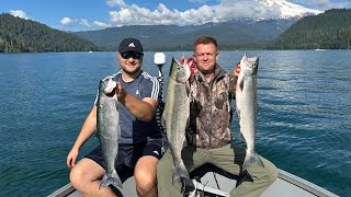 Baker Lake Sockeye Salmon Catch Clean Cook [upl. by Eille]