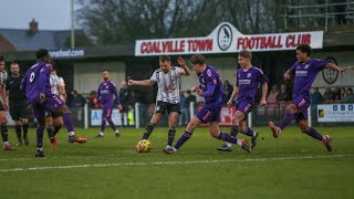 Coalville Town v Hitchin Town Pitching In Southern Central Premier League [upl. by Tali243]