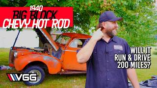 Will This 1940 BIG BLOCK Hot Rod RUN AND DRIVE Home [upl. by Nanon734]