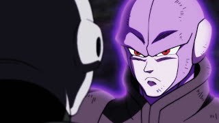 Hit Vs Jiren Goku Is Surprised With Hit Power English Dub [upl. by Blinni]