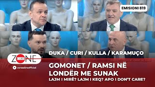 Gomonet  Ramsi në Londër me Sunak  Zonë e Lirë [upl. by Seravaj]