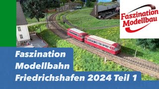 Faszination modellbau 2024 die besten modellbahn Anlagen Teil 1 [upl. by Leuamme]