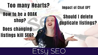 How has AI impacted Etsy SEO How to turn Hearts into SALES Etsy Wouldnt answer these questions [upl. by Filide605]