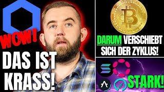 ⚠️CHAINLINK DER WAHNSINN BITCOIN ZYKLUS WIRD DAUERN DIESE ALTCOINS STARK [upl. by Edward]