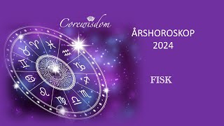 ÅRSHOROSKOP 2024 FISK av Gogga [upl. by Lightfoot]