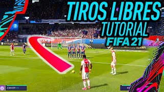 FIFA 21  TUTORIAL  TODOS LOS TIROS LIBRES  EXPLICANDO el NUEVO SISTEMA✅✅ [upl. by Aimo]