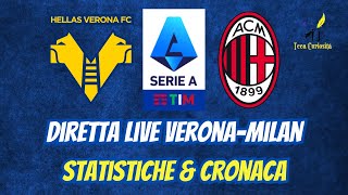 🟡🔵 Hellas Verona  Milan 🔴⚫ in diretta live con statistiche e cronaca in tempo reale ⚽ 🥅 [upl. by Towill]