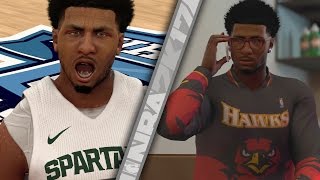 NBA 2K17 MyCAREER  National Semifinals Game Showing Signs Of GREATNESS NOOO WTF COACH [upl. by Jayson]