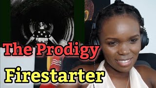 African Girl First Time Hearing The Prodigy  Firestarter [upl. by Aevin25]