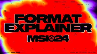 Format Explainer  MSI 2024 [upl. by Enimisaj440]