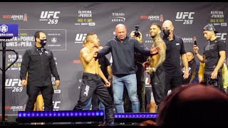 Cody Garbrandt vs Kai KaraFrance weighin and staredown  UFC 269 [upl. by Annairam]