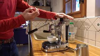 How to use the Pavoni Espresso machine [upl. by Corry176]