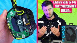 ALINIR MI  Logitech G435 İncelemesi 15 GÜNLÜK DENEYİMLERİM [upl. by Aiynot]