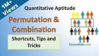 Permutation and Combination  Shortcuts amp Tricks for Placement Tests Job Interviews amp Exams [upl. by Thier]