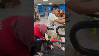 Aditya 🌞hypertonia high muscle tone walking disability love physiotherapy song music afo [upl. by Zelig]