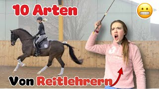 10 ARTEN VON REITLEHRERN [upl. by Iew]