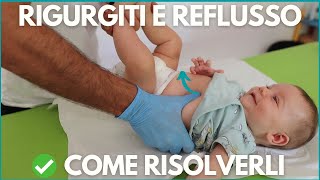 RIGURGITO e REFLUSSO del NEONATO come CURARLI con lOSTEOPATIA PEDIATRICA e le giuste accortezze [upl. by Tabbitha]