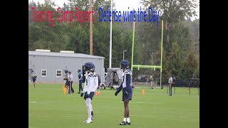 Seahawks defense wins the day practice report [upl. by Landing512]