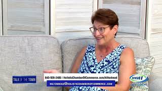 TALK OF THE TOWN  Karen Croll The Holistic Chamber of Commerce  Hilton HeadBluffton  WHHITV [upl. by Ennairek]