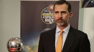 Su majestad el Rey Felipe VI preside la final de la Copa del Rey [upl. by Zabrina]