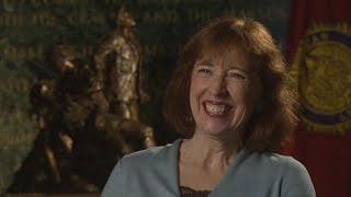 Unintentional ASMR  Diane Carlson Evans  Relaxing Voice  Interview About Sculptor Glenna Goodacre [upl. by Kusin451]