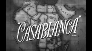 Casablanca  The Official Movie Trailer 1942 [upl. by Nalorac]