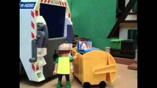 Vuilniswagen playmobil [upl. by Erehs]