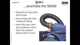 How to use the Sundstrom SR500 Powered AirPurifying Respirator PAPR [upl. by Fauver]