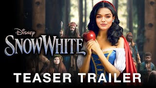 SNOW WHITE 2024  Teaser Trailer  Live Action Movie  Rachel Zegler Gal Gadot Disney Concept [upl. by Michaele320]