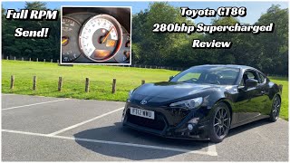 Toyota GT86 FRS Supercharged  Subaru BRZ  Litchfield 280bhp Kit  Full RPM Flat Out  Drive By [upl. by Steinway]