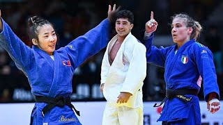 Giuffrida colora larena di Abu Dhabi di azzurro perfetto inizio per i Campionati del mondo di Judo [upl. by Ottinger]