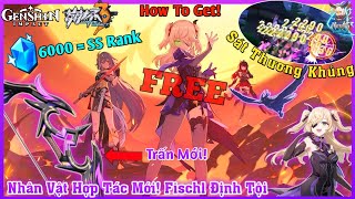 Honkai Impact 3 Review Nhân Vật Hợp Tác Mới Fischl Genshin Impact Cách Để Nâng Lên Ss  KIDING [upl. by Ynomrah875]