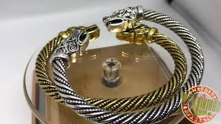 Viking Handmade Jewelry  Viking Bracelets Armrings [upl. by Huxham]