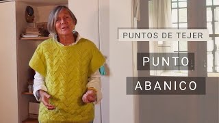 Tejer punto abanico 🧶 Tejer con Lucila [upl. by Meade]