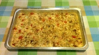 TORTA SALGADA DE LIQUIDIFICADOR  COM FARINHA DE ARROZ [upl. by Eirellav]