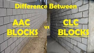 Difference Between AAC Blocks amp CLC Blocks [upl. by Lednahc373]