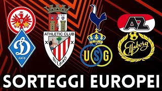 LIVE REACTION SORTEGGI EUROPA LEAGUE 202425 [upl. by Tildie]