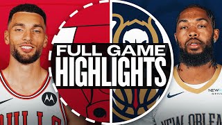 BULLS at PELICANS  FULL GAME HIGHLIGHTS  October 23 2024 [upl. by Eus]