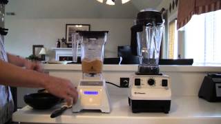 Blender Review VITAMIX vs BLENDTEC Peanut Butter Attempt [upl. by Elak202]