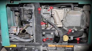 Onan RV Generator runs but no electric  watch this fix [upl. by Branscum703]