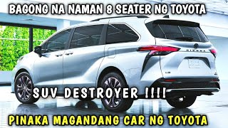 TOYOTA MAY BAGONG 8 SEATER NA NAMAN ANG PINAKA MAGANDANG MODELO NA TATALO LAHAT SA SUV [upl. by Ynaiffit]