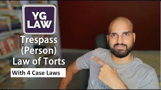 Assault Battery and False Imprisonment  Trespass to Person  Law of Torts [upl. by Marlea]