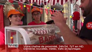 La braderie de Lille en 1 minute  foule musique et moulesfrites [upl. by Aziaf]