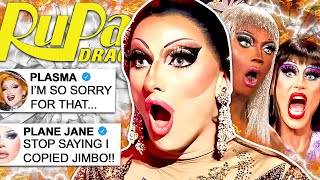 Plane Jane Speaks Out amp Plasma Apologizes  Drag Race 16 Hot or Rot [upl. by Esorbma]