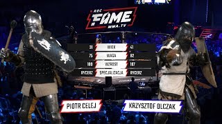 FAME MMA 1 Piotr Celej vs Krzysztof Olczak Cała Walka [upl. by Amata]