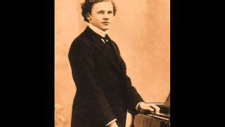 Wilhelm Backhaus plays Brahms Two Rhapsodies Op 79 [upl. by Eleik]