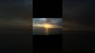 Sunrise Over the Irish Sea Dublin to Belfast Train Journey [upl. by Engud416]